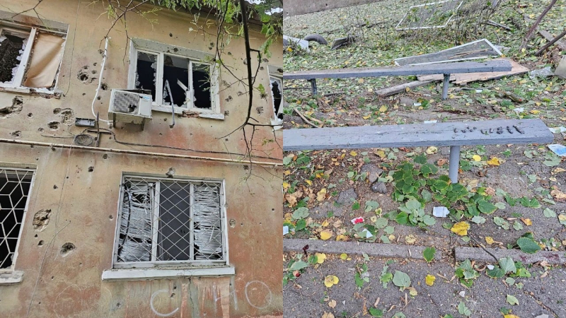Drei Menschen wurden verletzt, die auf der Straße waren: Die Russische Föderation beschoss das Zentrum der Stadt Cherson