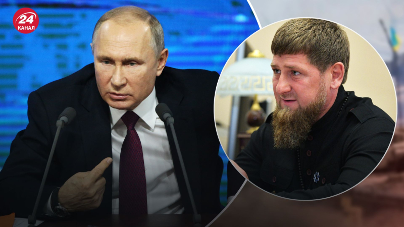 Putin wurde sein Vasall: Wie Kadyrow den Zusammenbruch provoziert Russland“ /></p>
<p>Schirnow über Putin und Kadyrow/Getty Images</p>
<p _ngcontent-sc94 class=
