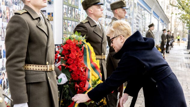 Die litauische Premierministerin Ingrida Simonyte ist in Kiew angekommen