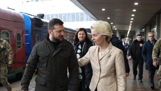 Wird den EU-Beitritt der Ukraine besprechen: Ursula von der Leyen ist in Kiew angekommen