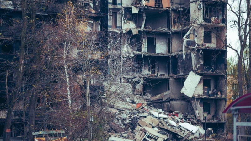 Die ganze Stadt liegt in Trümmern : Die ukrainischen Streitkräfte haben gezeigt, wie es jetzt aussieht Avdeevka