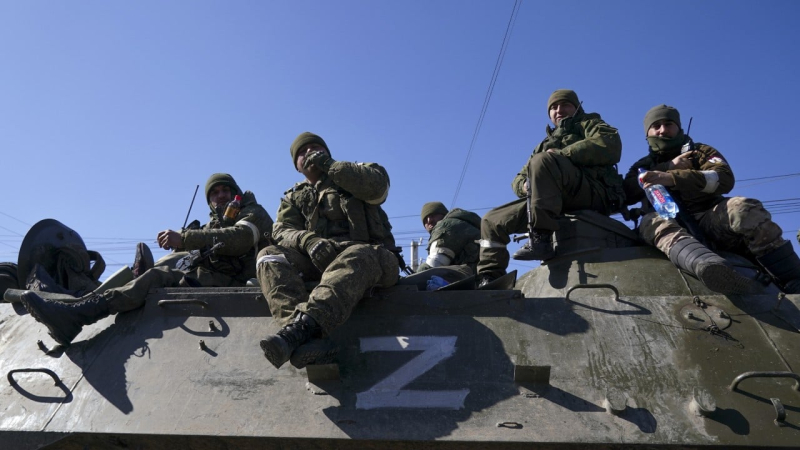 Von dort gehen die Mobilisierten an die Front. Die Partisanen zeigten den russischen Stützpunkt in Donezk Region