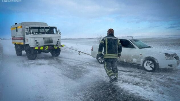 Alle aufgrund des schlechten Wetters auferlegten Beschränkungen auf den Straßen der Region Odessa wurden aufgehoben