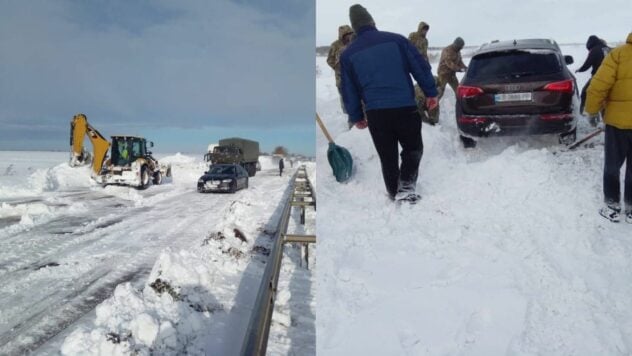 In der Region Odessa wurden fast zweitausend Menschen aus Schneefallen gerettet – OVA