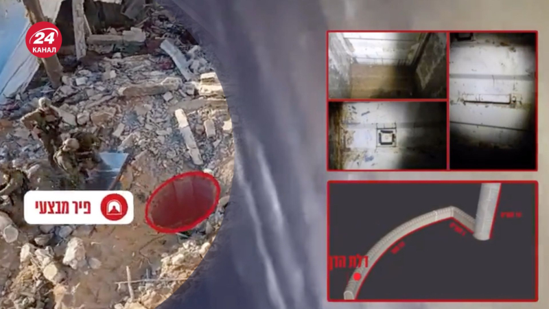 Die IDF zeigte auf Video einen Teil des Netzwerks der militanten Hamas-Tunnel unter dem Al-Shifa-Krankenhaus