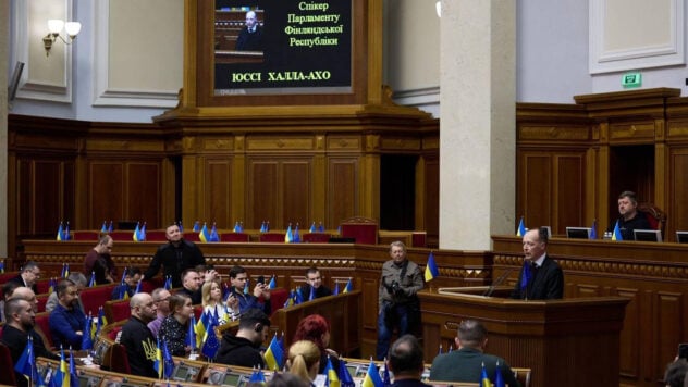 Volksabgeordnete gaben stehende Ovationen: Der Sprecher des finnischen Parlaments sprach auf Ukrainisch vor der Rada