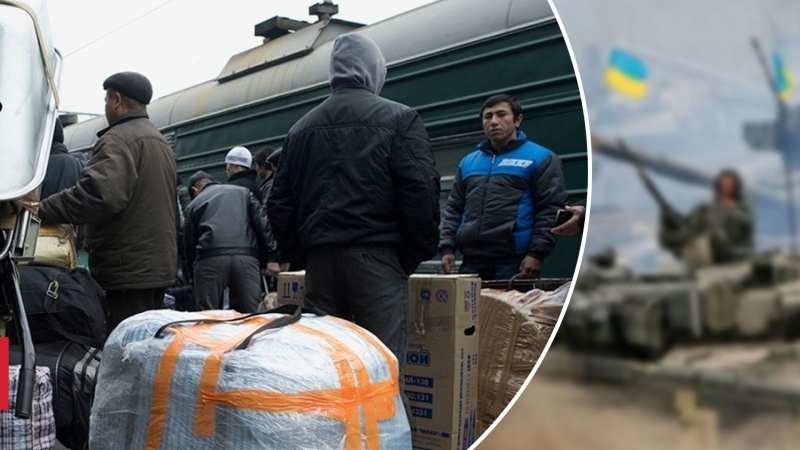Russen bringen in großem Umfang Migranten aus der Zentralregion in die USA besetzter Donbass Asien, – Zentrum des Widerstands“ /></p>
<p>Migranten im besetzten Donbass/Collage 24 Channel, Foto des Widerstands</p>
<p _ngcontent-sc138 class=