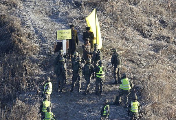 Der Konflikt eskaliert: Nordkorea bricht das Militärabkommen mit Südkorea und verstärkt die Grenze