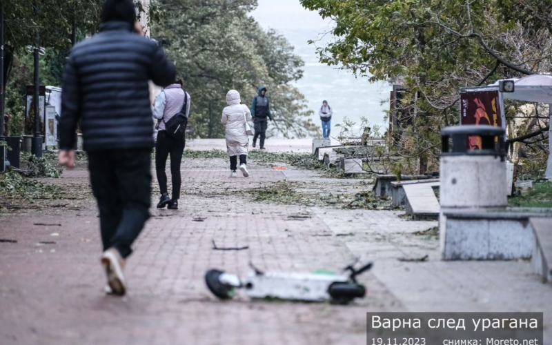 Schwerer Sturm in Bulgarien: Zwei Menschen starben, Zehntausende blieben ohne Strom (Foto)