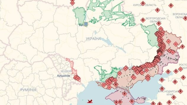 Online-Karte der Militäreinsätze in der Ukraine: Wo die Kämpfe am 18.12. stattfinden/2023