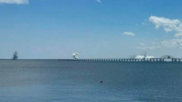 Eine Nebelwand wurde auf der Kertsch-Brücke gestartet: Auf der Krim sind Explosionen zu hören