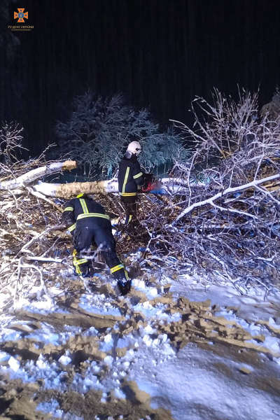 Nasser Schnee auf den Straßen und umgestürzte Bäume: Schlechtes Wetter bedeckte die westlichen Regionen“ /></p>
<p><img decoding=