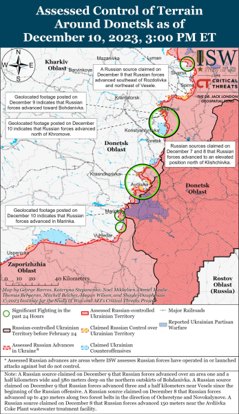 APU macht Fortschritte am linken Ufer der Region Cherson — ISW