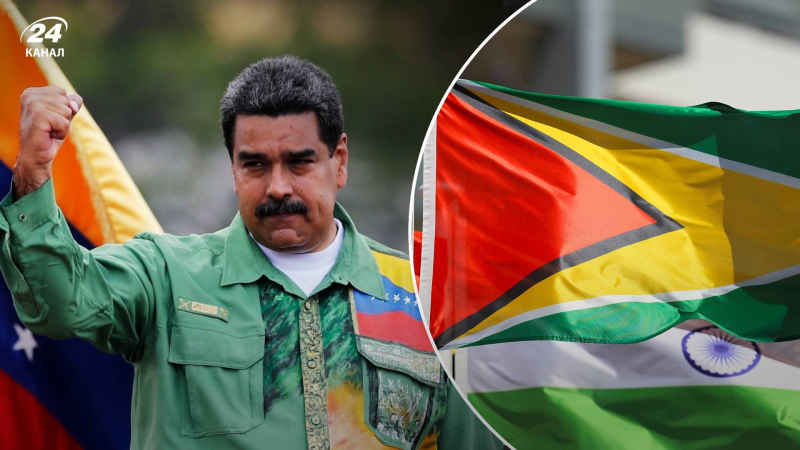 Die Situation eskaliert: wie der Konflikt zwischen Venezuela und Guyana könnten den Krieg in der Ukraine beeinflussen“ /></p>
<p>Venezuela will das Territorium von Guyana annektieren/Collage 24 Channel</p>
<p _ngcontent-sc144 class=