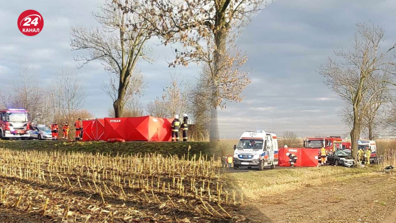 Ein Auto prallte gegen einen Baum: in einem Unfall in Polen Ukrainer starben“ /></p>
<p>Drei Ukrainer starben bei einem Unfall in Polen am 31. Dezember/Collage 24 Channel</p>
<p _ngcontent-sc90 class=