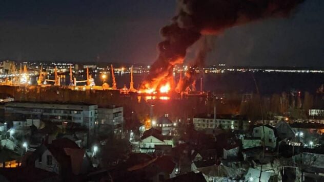 Streik im Hafen von Feodosia: Neben der zerstörten BDK Nowotscherkassk wurde ein weiteres Schiff beschädigt 