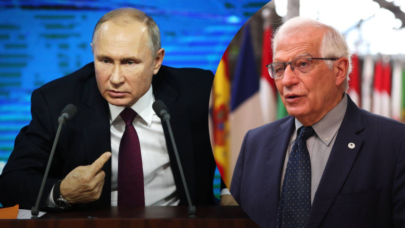 Putin wird den Krieg in der Ukraine nicht aufgeben , auf der Karte – Existenz der EU – Borrell“ /></p>
<p>Borrell fordert, dass die EU aktiver wird/GettyImages und Collage 24 Channel</p>
<p _ngcontent-sc139 class=