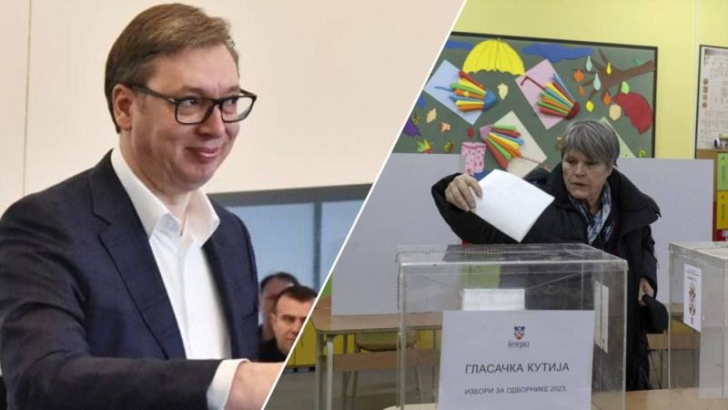 Vučić gab den Sieg seiner Partei bei den Wahlen in Serbien bekannt: Die Opposition wirft Betrug vor