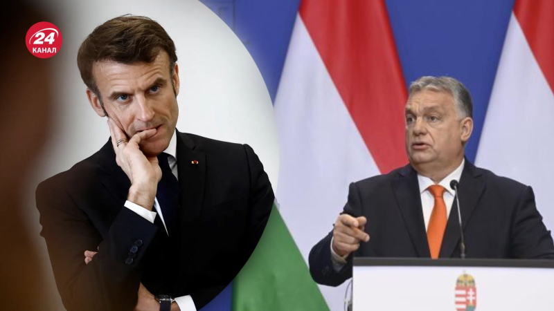 "Hat Schwäche an die Bösen“: Politico darüber, wie Macron versuchen wird, Orban zu beeinflussen“ /></p>
<p>Macron trifft sich mit Orban, um Ungarns Entscheidung zu beeinflussen/Collage von Channel 24 . Er versucht, Ungarn davon zu überzeugen, seine Meinung über den Beitritt der Ukraine zur Europäischen Union zu ändern.</strong></p>
<p>Wie in der Veröffentlichung erwähnt, lehnt Emmanuel Macron diplomatische Herausforderungen niemals ab.</strong>Deshalb wird er am Abend des 7. Dezember versuchen, am Vorabend des Gipfels in Brüssel einen Kompromiss mit Viktor Orban zu finden. Eigentlich sollte dabei eine historische Entscheidung über die Verhandlungen über den EU-Beitritt unseres Landes sowie über die Zuteilung von 50 Milliarden Euro fallen.</p>
<h2 class=