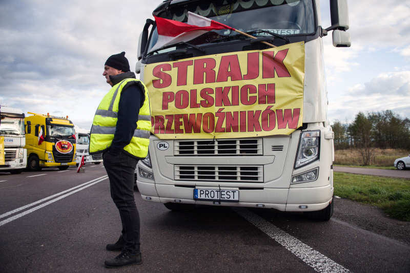 Die erste Lösung ist bereits gefunden: Warum die Blockade an der Grenze zu Polen immer noch andauert