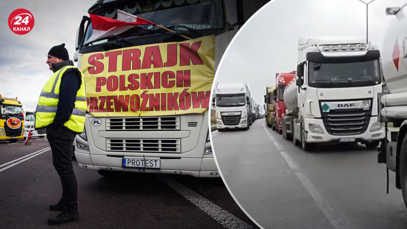 Frech, nicht Befolgen Sie die Regeln: Was ist der Grund für die Blockade der ukrainischen Grenze im Westen?Die Blockade der Grenze im Westen geht weiter/Getty Images, Collage 24 Channel

<p _ngcontent-sc90 class=