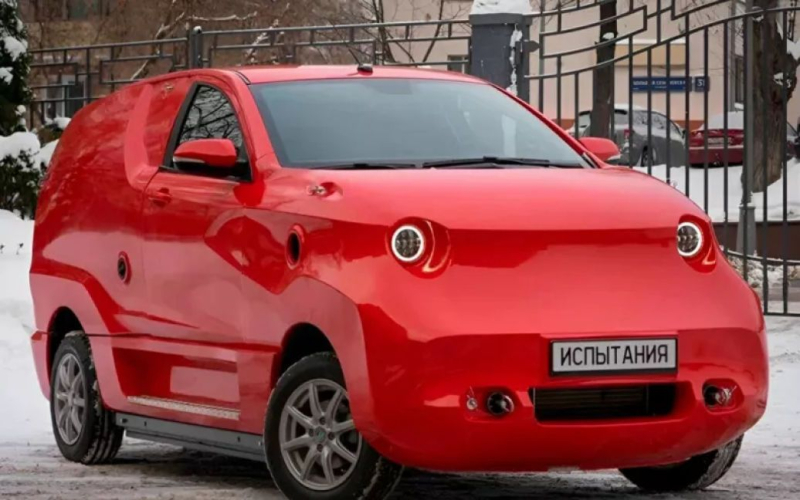 Das neue russische Elektroauto ist im Internet zum Gespött geworden: So sieht es aus (Foto)