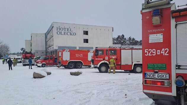 In Polen brannte ein Hotel, in dem 155 Ukrainer leben, es gab Opfer