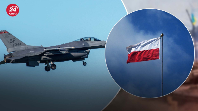 Polen stieg in die Sky F-16 aufgrund des massiven Angriffs Russlands auf die Ukraine“ /></p>
<p>Polen ließ aufgrund des russischen Angriffs auf die Ukraine F-16 in den Himmel steigen/Collage 24 Channel, Getty Images</p>
<p _ngcontent-sc92 class=