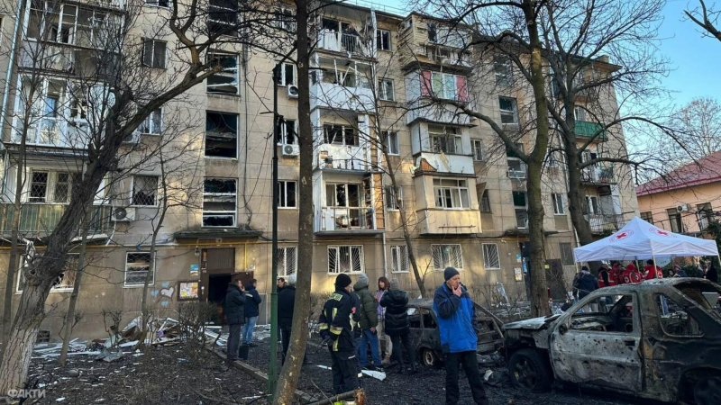 58 Häuser ohne Heizung, ein Verletzter ist noch drin das Krankenhaus: Einzelheiten des UAV-Angriffs auf Odessa“ /></p>
<p>Foto: Oleksandra Chenkova</p>
<p><img decoding=
