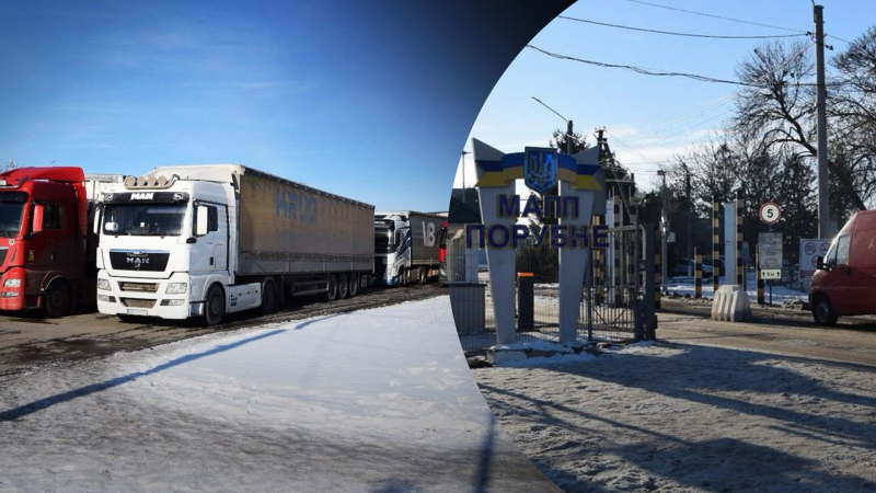 Rumänische Demonstranten entsperrten den LKW-Verkehr am Kontrollpunkt