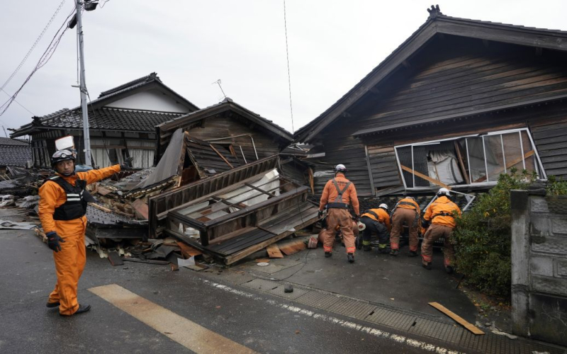 Durch das verheerende Erdbeben in Japan wurde die Küstenlinie um 250 Meter erweitert