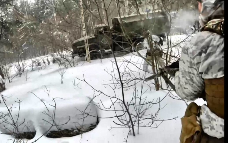 Das russische Freiwilligenkorps führte einen Überfall in der Region Brjansk durch – ein Video der Operation erschien