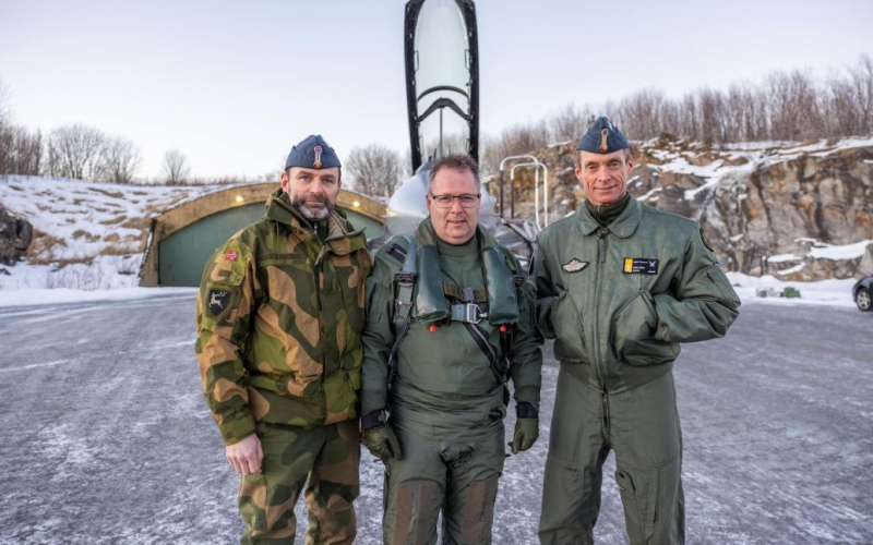 F-16 kamen in Dänemark an, um Ukrainer auszubilden Piloten: Foto