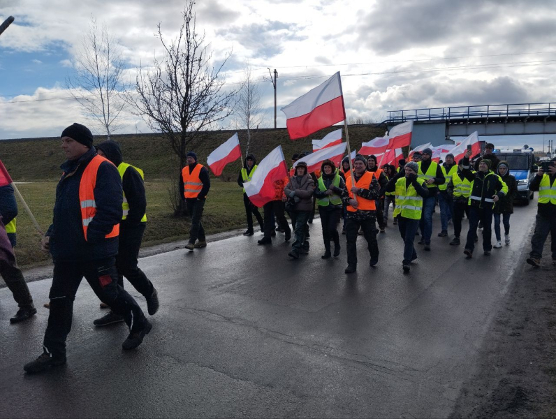 Polnische Bauern kündigten groß angelegte Proteste in Warschau an 