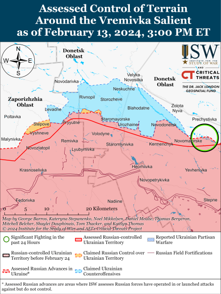 Karte der Militäreinsätze für den 14. Februar, 2024 - die Situation an der Front 14. Februar 2024 – Lage an der Front“ /></p>
</p></p>
<!-- relpost-thumb-wrapper --><div class=