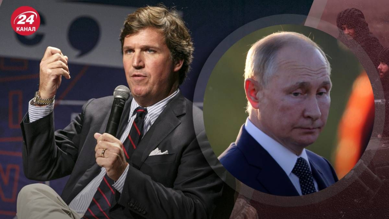 Es stand Carlson ins Gesicht geschrieben: Warum das? Interview Putins Vortrag erwies sich als erfolglos“ /></p>
<p _ngcontent-sc92 class=