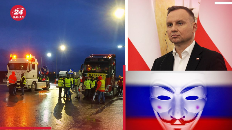 Die „Hand des Kremls“ ist deutlich sichtbar: Wie sich die Blockade der Grenze zur Ukraine auf Polen auswirkt