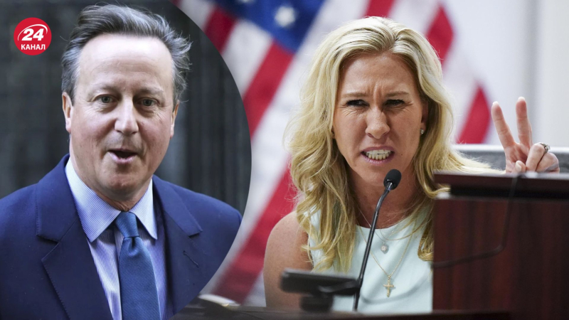 Trumps Verbündeter forderte Cameron zum „Küssen“ auf ihr auf den Arsch“: Welche Aussage des Ministers empörte sie so sehr“ /></p>
<p>Green forderte Cameron auf, ihr „den Arsch zu küssen“/Collage Channel 24</p>
<p _ngcontent-sc90 class=