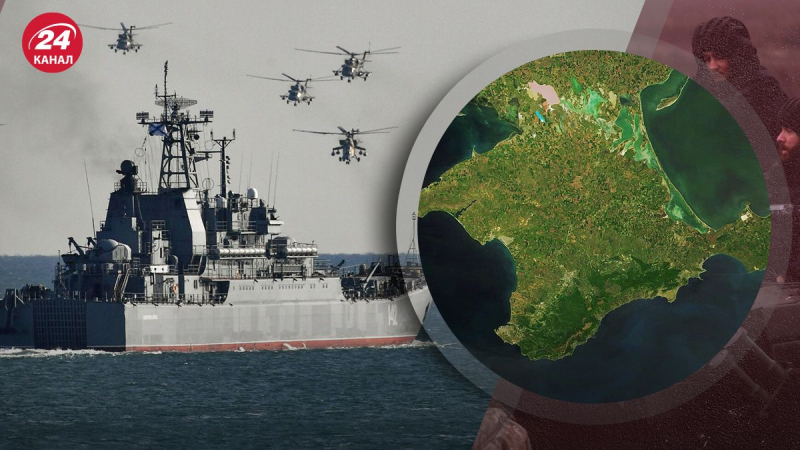 Russland hat immer noch viele dieser Schiffe: Der Reservekapitän nannte vorrangige Ziele auf der Krim