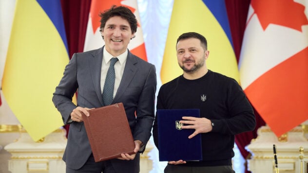 Zelensky und Trudeau unterzeichneten eine Vereinbarung über Sicherheitsgarantien
