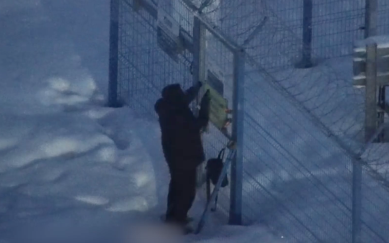 An einer Gaspipeline in der Region Leningrad - Sabotageversuch: Die Russen zeigten den Häftling (Video)