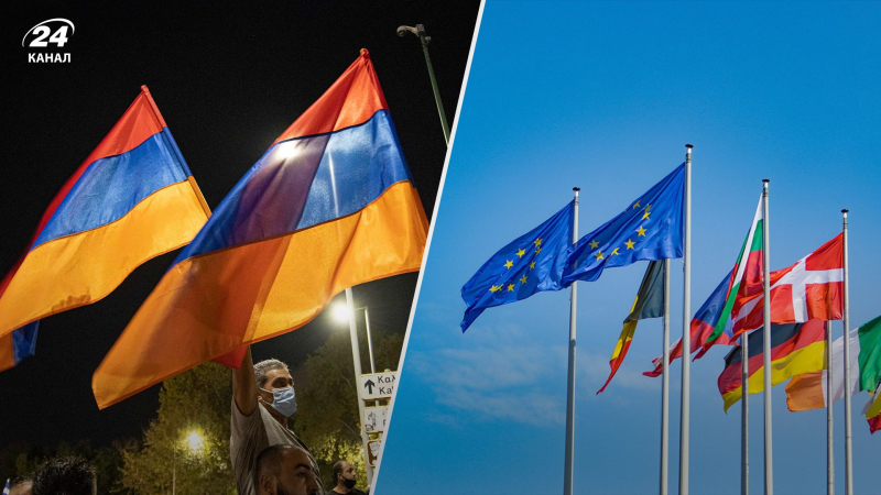 Armenien erwägt die Möglichkeit einer EU-Mitgliedschaft: im Außenministerium gaben die Länder eine Erklärung ab“ /></p>
<p>Armenien erwägt eine mögliche Mitgliedschaft in der EU/Channel 24 Collage</p>
<p _ngcontent-sc90 class=