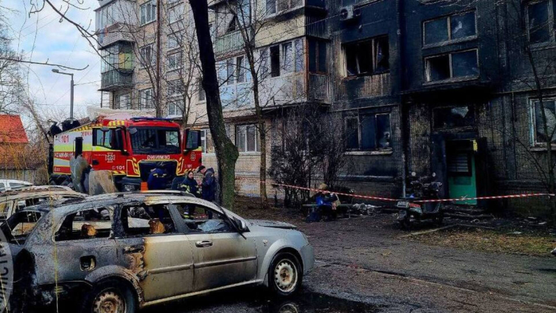 Explosionen in Kiew am 21. März: Fotos und Videos der Folgen Zerstörung