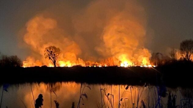 Die Ursachen des Brandes im Osokorki-Ökopark werden untersucht und die Version davon Brandstiftung wird in Betracht gezogen – KGVA“ /></p>
<p>Strafverfolgungsbehörden, Umweltdienste und andere zuständige Behörden untersuchen die Ursachen und Folgen des Feuers, das am Abend des 5. März auf den Osokorkovsky-Seen ausbrach. </p>
<p>Dies gab der Leiter der Militärverwaltung der Stadt Kiew, Sergej Popko, bekannt.</p>
<p>Ihm zufolge seien zuvor etwa drei Hektar Land niedergebrannt worden, darunter ein Teil des Landschaftsschutzgebiets Osokorkovsky Meadows. Welchen genauen Schaden verursachte das Feuer im geschützten Feuchtgebietssystem — Umweltschützer werden es herausfinden.</p>
<p>Jetzt </p>
<blockquote>
<p>— Das Gebiet hat einen Erhaltungszustand — Die Zerstörung von Flora und Fauna ist dort strengstens verboten. Für solche Handlungen sieht das Strafgesetzbuch der Ukraine eine Geldstrafe von 8,5 Millionen UAH oder eine Freiheitsstrafe von drei Jahren vor, — bemerkte der Leiter der KGVA.</p>
</blockquote>
<p>Popko fügte hinzu, dass die Strafverfolgungsbehörden die Ursache des Feuers untersuchen werden. Alle Versionen werden berücksichtigt, einschließlich Brandstiftung.</p>
<p>Derzeit arbeitet eine Ermittlungs- und Einsatzgruppe der Polizeibehörde des Bezirks Darnitsky in Kiew an der Stelle. Auf dem Territorium des Ökoparks sind Feuerwehren des staatlichen Rettungsdienstes und UAV-Besatzungen im Einsatz, um mögliche Wiederentzündungen zu überwachen.</p>
<h2>Brand im Ökopark Osokorki in Kiew</h2>
<p> < p>Am Dienstagabend, dem 5. März, brach in der Nähe des Lake Tyagle auf einer Fläche von etwa drei Hektar ein Feuer aus. Das Feuer wurde um 23:57 Uhr gelöscht. Die Wohngebäude der Stadt wurden nicht beschädigt.</p>
<p>Retter stellten fest, dass trockenes Gras und Schilf auf freiem Feld Feuer gefangen hatten. Das Löschen des Feuers wurde durch die Überschwemmung der Zufahrtsstraßen erschwert. Neben Rettern beteiligten sich auch Umweltaktivisten und besorgte Bewohner Kiews an der Löschung des Feuers.</p>
<p>Der lokale Aktivist Mikhail Petelitsky behauptet, dass die Ursache des Feuers Brandstiftung auf dem Gebiet des Ökoparks Osokorki sein könnte Kiew, aber es gibt noch keine Bestätigung dieser Worte.</p>
</p></p>
<!-- relpost-thumb-wrapper --><div class=