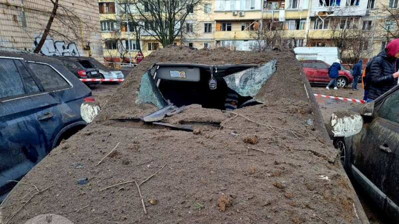 Explosionen in Kiew am 21. März: Fotos und Videos zu den Folgen des Zerstörung