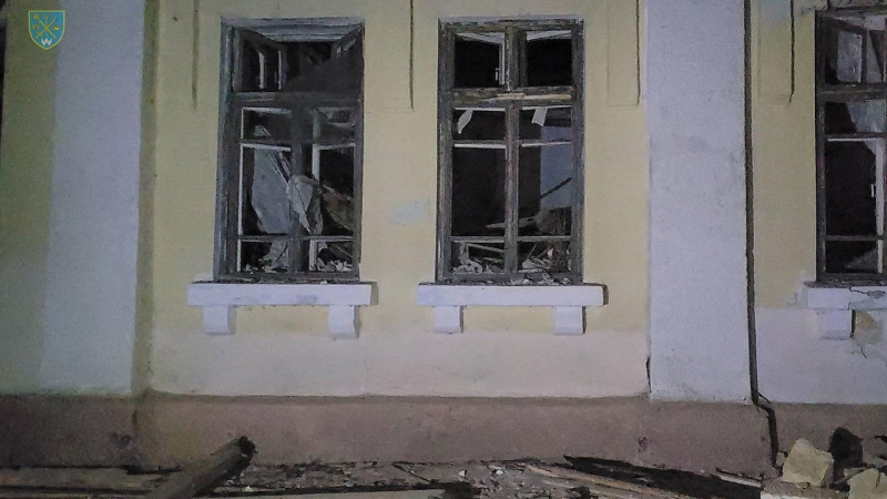 Explosionen in Odessa am 5. März: Drohnen Ein Sanatorium getroffen, keine Verluste“ /></p>
<p>Foto: Pivdnya Defence Forces </p>
<p><img decoding=