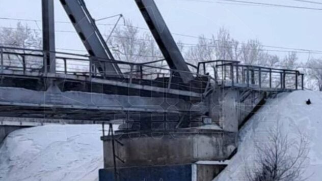 Eine Explosion ereignete sich auf einer Eisenbahnbrücke in der Region Samara der Russischen Föderation