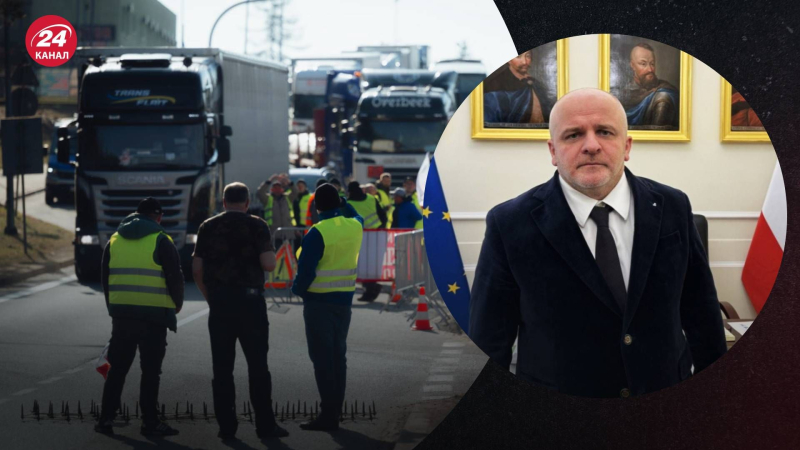 Eine Entscheidung wird getroffen innerhalb weniger Wochen gemacht, – Leiter des polnischen Sejm-Komitees zur Grenzblockade“ /></p>
<p>Die Freigabe der Grenze könnte in ein paar Wochen erfolgen/Getty Images/Collage 24 Channel</p>
<p _ngcontent-sc160 class=