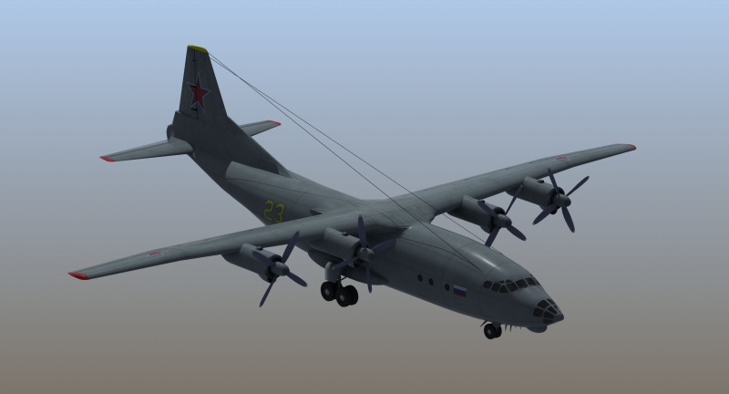 An-12-Militärflugzeug stürzte in Russland ab 