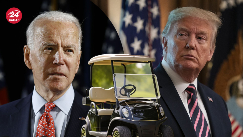 "Ich gebe dir einen Kopf Fangen Sie an, wenn Sie eine Tasche tragen“: Biden hat Trump zum Golfspielen eingeladen“ /></p>
<p>Biden hat Trump zum Golfspielen eingeladen/Collage 24 Channel</p>
<p _ngcontent-sc91 class=